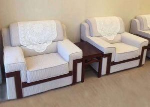 Classical Sofa Furniture for Commercial with Genuine Leather