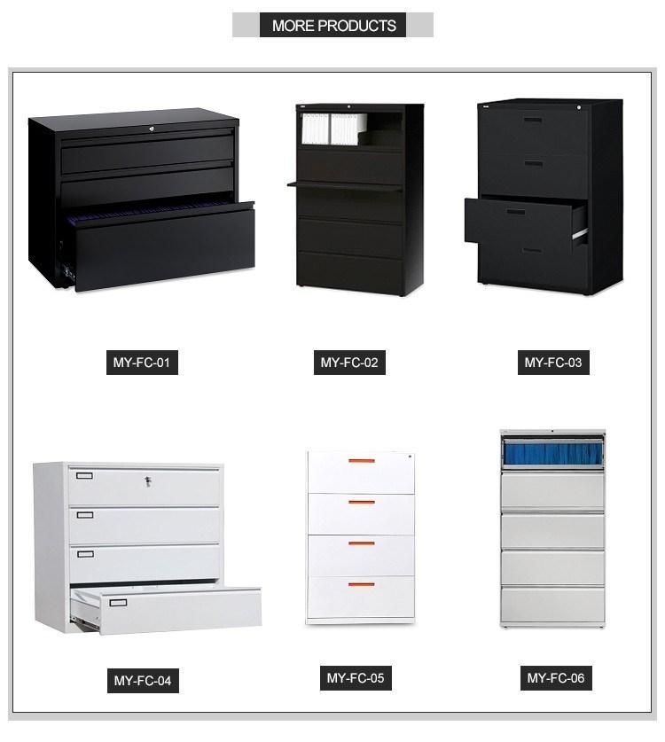 Metal Furniture Lateral 4 Drawer Steel Filing Cabinet