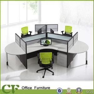 CF Modern Furniture Office Aluminum Partition Workstation for 3 Person