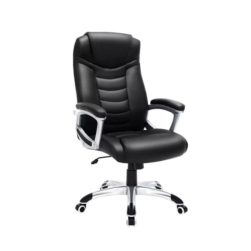 High Quality Luxury Executive Office Chair Modern Ergonomic Black Leather Swivel Office Chairs