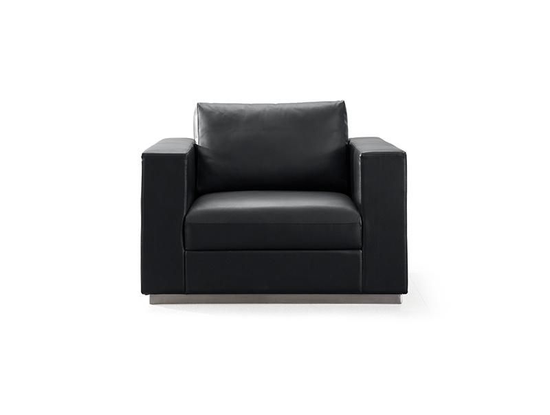 Half Leather Executive Office Sofa for Boss Room