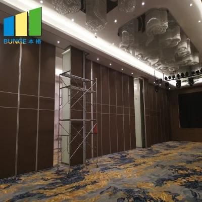 Customized Soundproof Sliding Banquet Hall Movable Partitions Walls