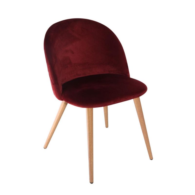 Velvet Chair Chairs Wholesale Velvet Dining Chair MID Century Modern Hotel Restaurant Upholstered Dining Chairs