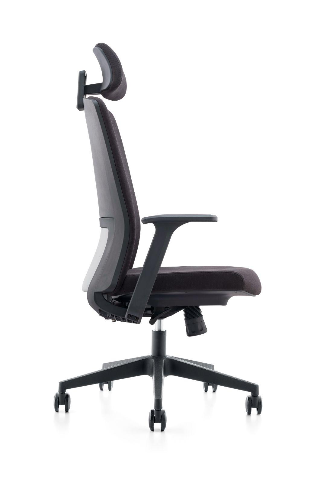 Modern Office Furniture Ergonomic Executive Fabric Meeting Swivel Staff Task Office Leather Chair