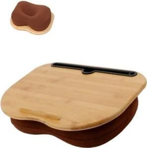 Lap Desk Fits up to 14 Inch Laptop Table with Pillow Cushion
