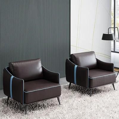 Top Supplier Heavy-Duty Comfortable Sofa Lounge Customized Leather Office Living Room Sofa