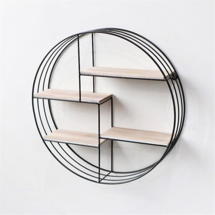 2022 Moon Phase Wall Hanging Decor Wood Moon Shelf