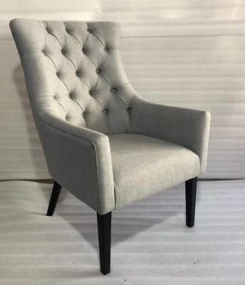 Nordic Style Leisure Chair with Table for Dining Room Living Room
