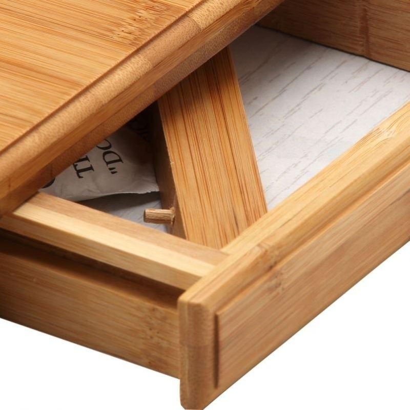 Factory Competitive Price Wooden Folding Laptop Table