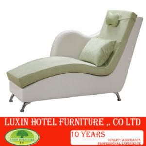 modern Design Cotton Linen Fabric Sofa, Chaise Lounge Sofa