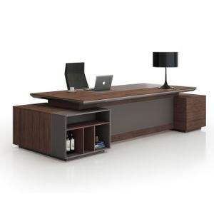 Office Furniture Wooden MFC L Shaped Desk Executive L Shaped Computer Desk