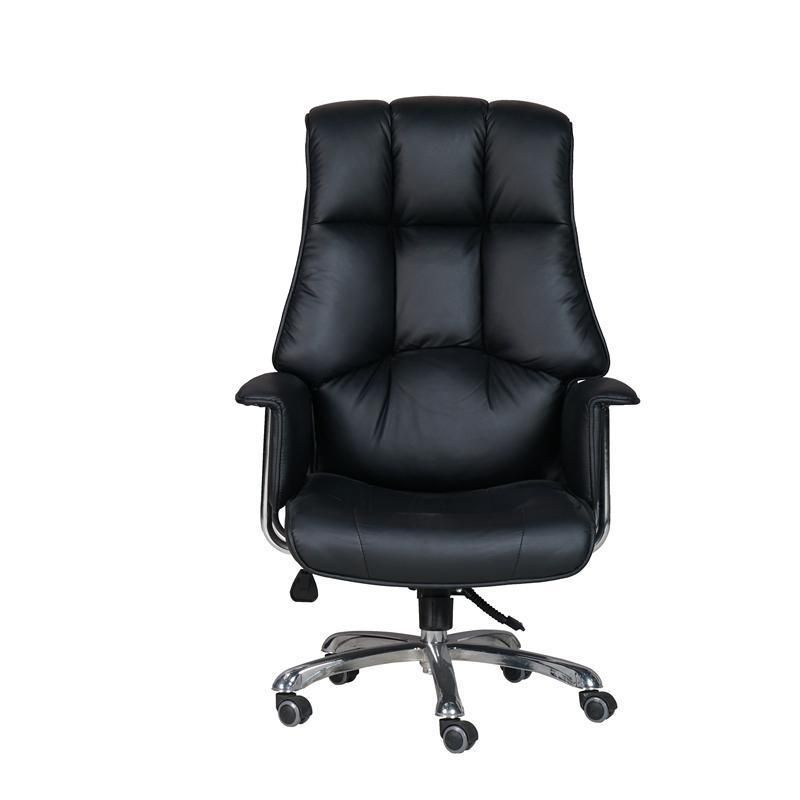 Italian Luxury Leather Executive Armrest Revolving Recliner Office Chair