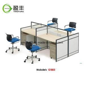 Modern Modular Open Wooden Office Workstation Yf-G1803