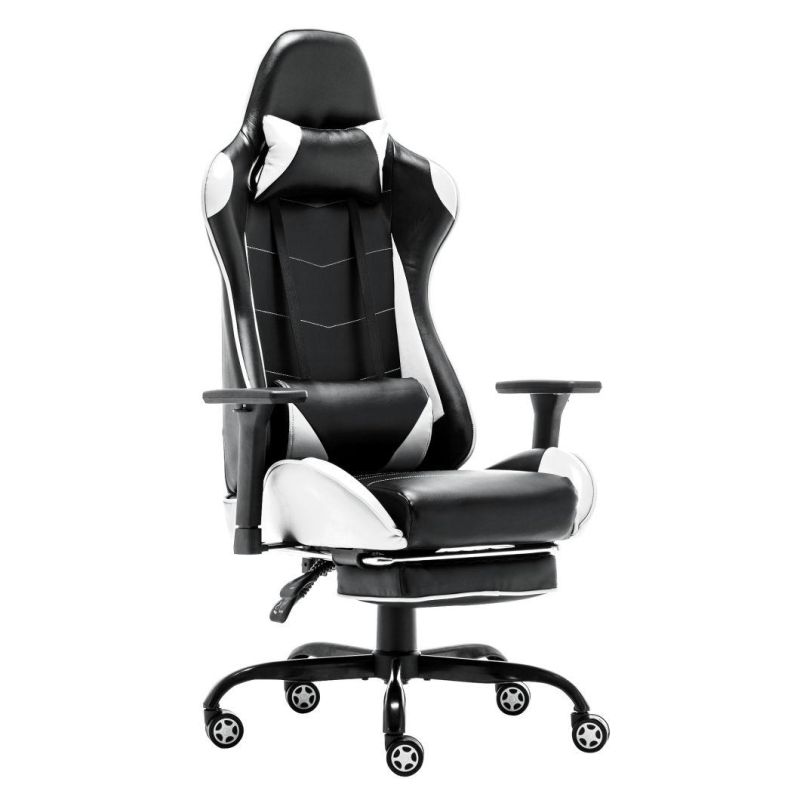 High Quality Ergonomic Silla Gamer Luxury Swivel Cheap PU Leather Racing Gaming Chair