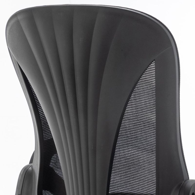 Factory Supplier Flip up Armrest Foldable Backrest Back Mesh Sedia Da Ufficio Ergonomic Executive Folding Office Chairs