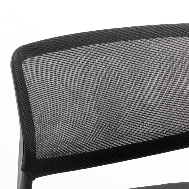 High Quality Modern Design Waiting Office Room Conference Chairs Stackable Mesh Chair