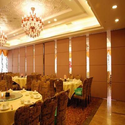 Hotel Movable Partition System Folding Screen Room Dividers Restaurant Acoustic Movable Partitions