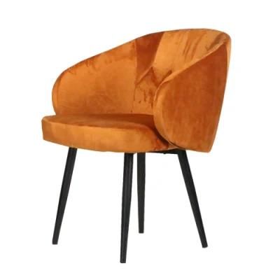 Hot Sale Ergonomic Soft Sofa Chair Fabric Cover Fixed Base
