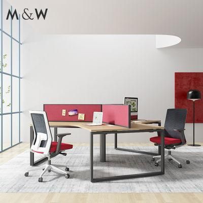 Morden Style PC Design Workstation Furniture Customization Office Desk