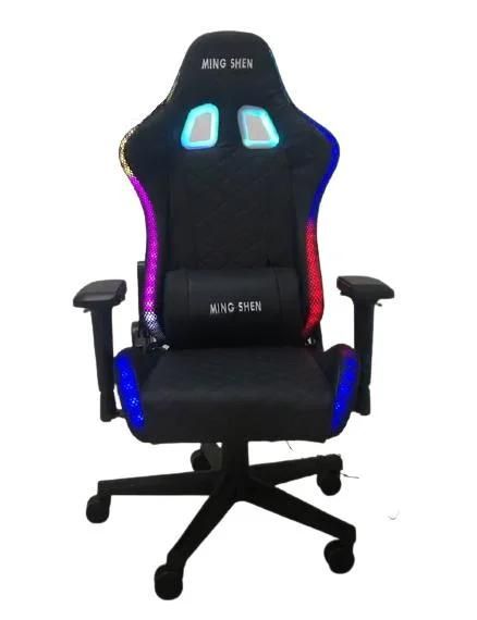 Black Gaming Chair LED Massage Gamer Best Gaming Chair (MS-901-2)