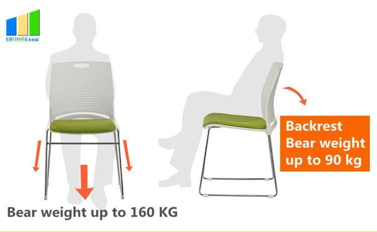 Modern Design Fabric Children Study Stackable Office Chair