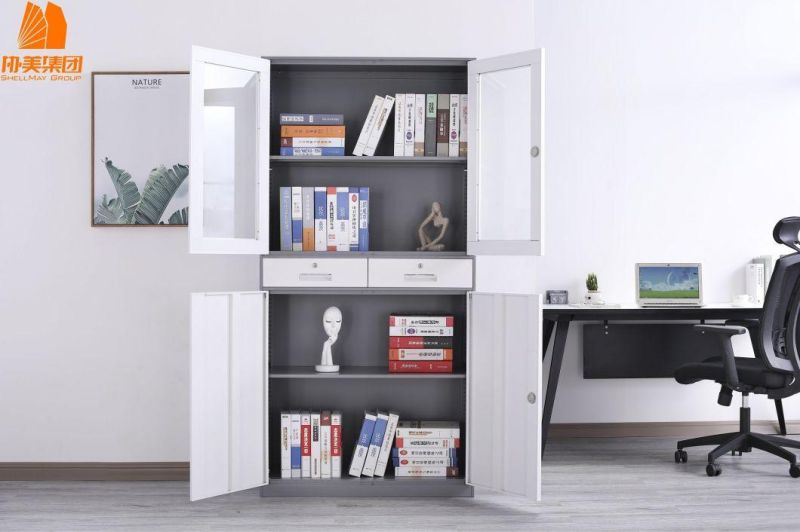 Factory Supply Metal Cabinet on Sale Cabinet with Glass Door