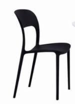 Black Dining Commercial Comedores Leisure Home Furniture Plastic Living Room Chairs