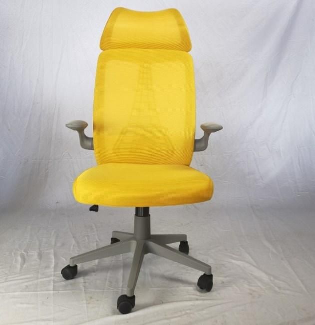 Plastic Ergonomic Boss Mesh Office Chair with Movable Headrest and Armrest