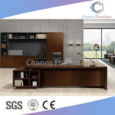 New Arrival 2.4m Wooden Desk L Shape Office Table (CAS-ED31411)