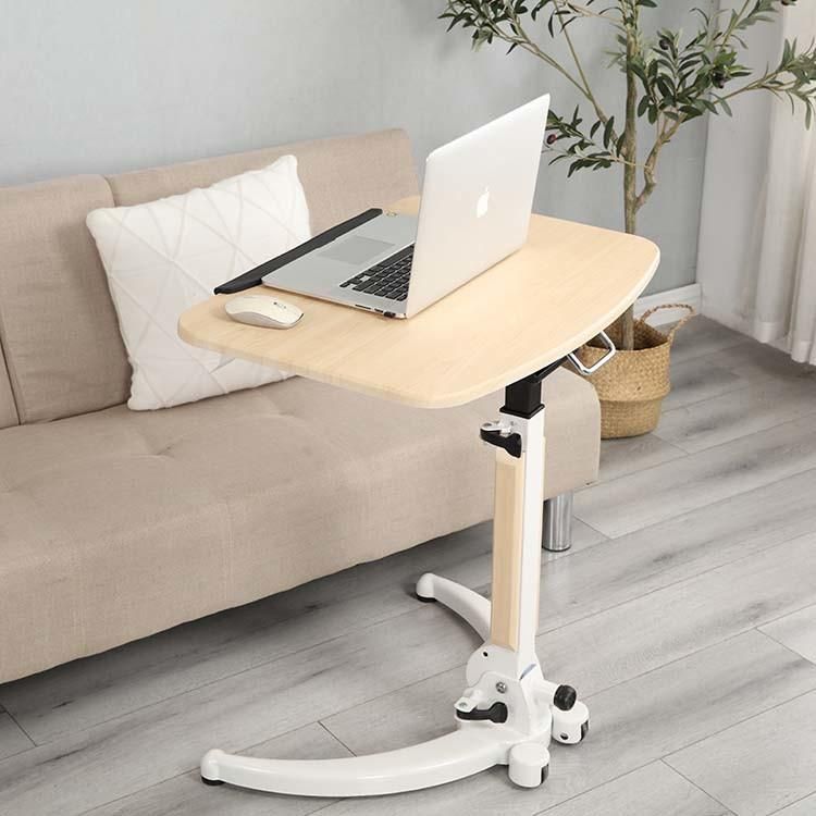 Pneumatic Height Adjustable Desk Manufacturers Sit-Stand Mobile Laptop Computer Desk