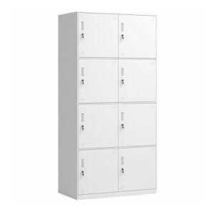 China Supply High Quality Metal Fittings Hot Sale Eight Door Wardrobe