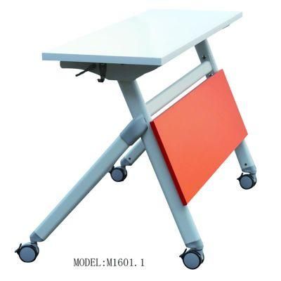 Wholesale Modern Metal Mobile Folding Wooden Schools Meeting Conference Table