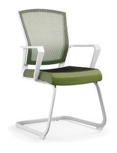 White Wholesale Visitor Reception Office Chair with PP Armrest C602D