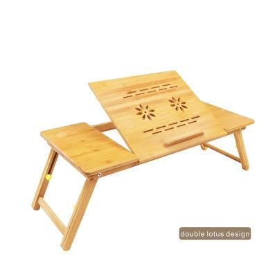 Factory Competitive Price Wooden Folding Laptop Table