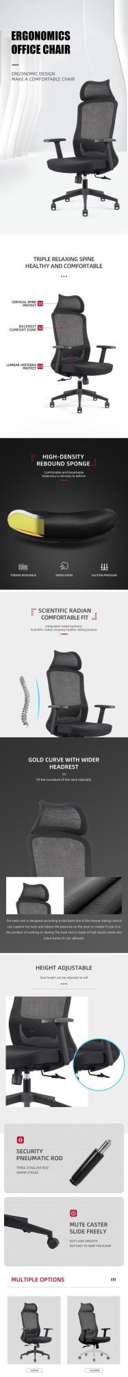 Wholesale Market High Back Cheap Price Mesh Swivel Executive Gamer Ergonomic PC Gaming Office Chair