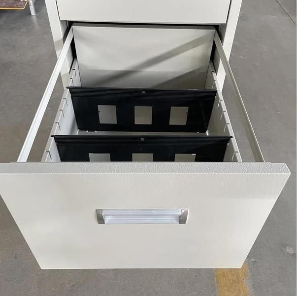 Office Metal Furniture 4 Drawer Vertical Steel Storage Filing Cabinet