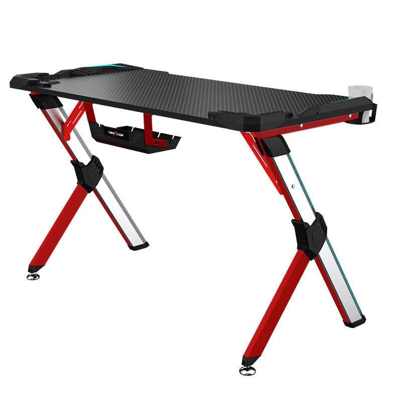 Best Selling Modern Gaming Table PC Desk with LED Light