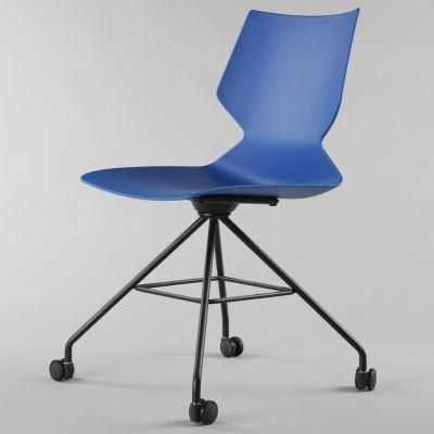 ANSI/BIFMA Standard Swivel Seat Mobile Metal Plastic Office Chair