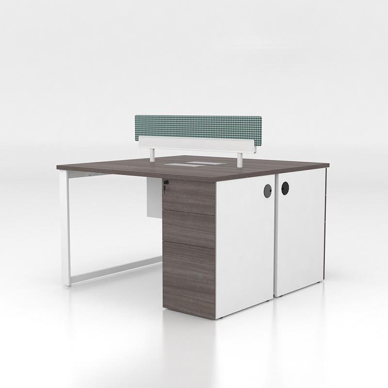 High Quality Modern Design Office Desk Furniture 2 Person Office Workstation