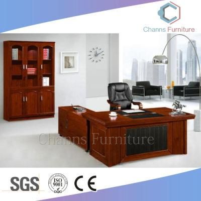 Walnut Office Furniture Veneer Table Executive Desk (CAS-VA28)