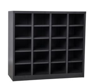 20 Storage Sections Cubby Storage Pigeon Hole Cabinet