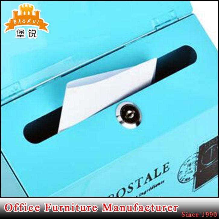 EAS-119 China Factory Stainless Steel Newspaper Post Metal Letter Mailbox