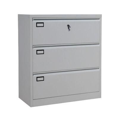 3 Drawer Vertical Steel Metal Hanging Filing Storage Cabinet for Sale