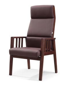 China Classic Furniture High Back Wooden Meeting Visitor Office Chair D1802A