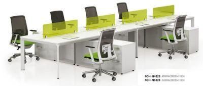 Space Saving Office Workstation Table Desk for 8 People Staff