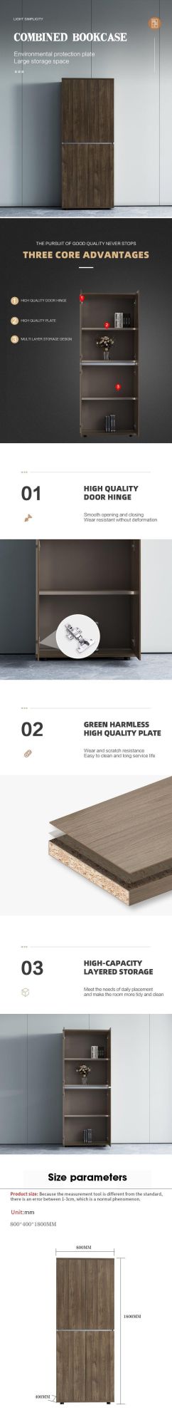 High Capacity Office Furniture Customized Easy Install Office File Storage