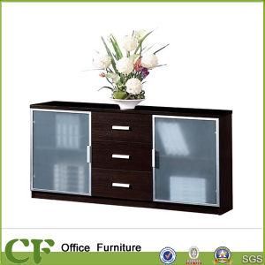 Reasonable Price 2 Glass Doors 3 Drawer Filing Cabinet