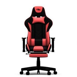 Oneray Factory OEM Detachable Steel Base Convenient Transportation Gaming Chair with Footrest