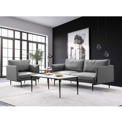 Modern Reception Office Room Furniture PU Leather Executive Office Sofa