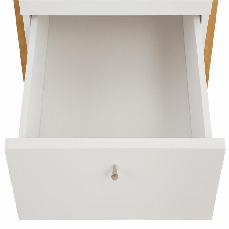 Creative Furniture Tripod Type Wooden Shelf with One Cabinet